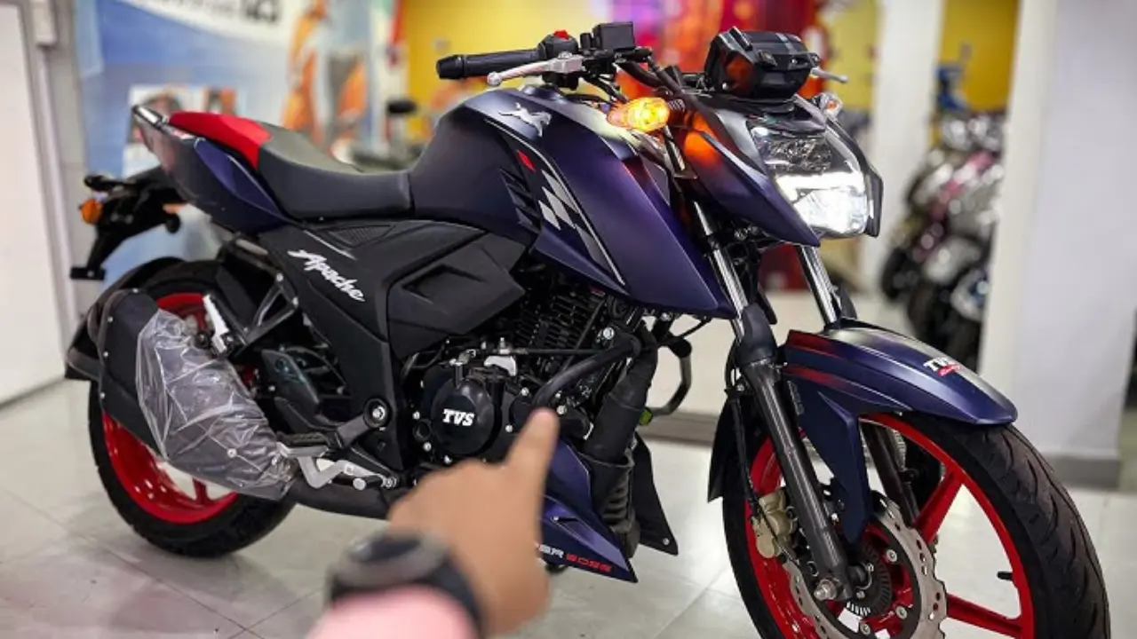 TVS Apache RTR 160: LED headlight, digital meter and dual-channel ABS for ₹ 1.34 lakh – Powerful bike in the city!