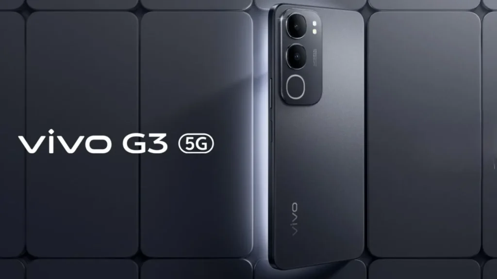 Vivo G3 5G launched: MediaTek Dimensity 6300, 6000mAh battery and 44W fast charging